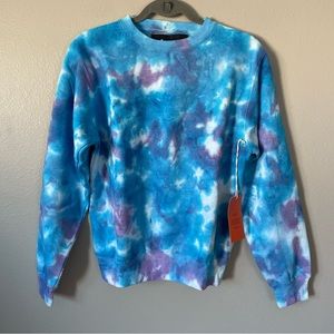 La Detresse Blueberry Mystic Tie Dye Sweatshirt